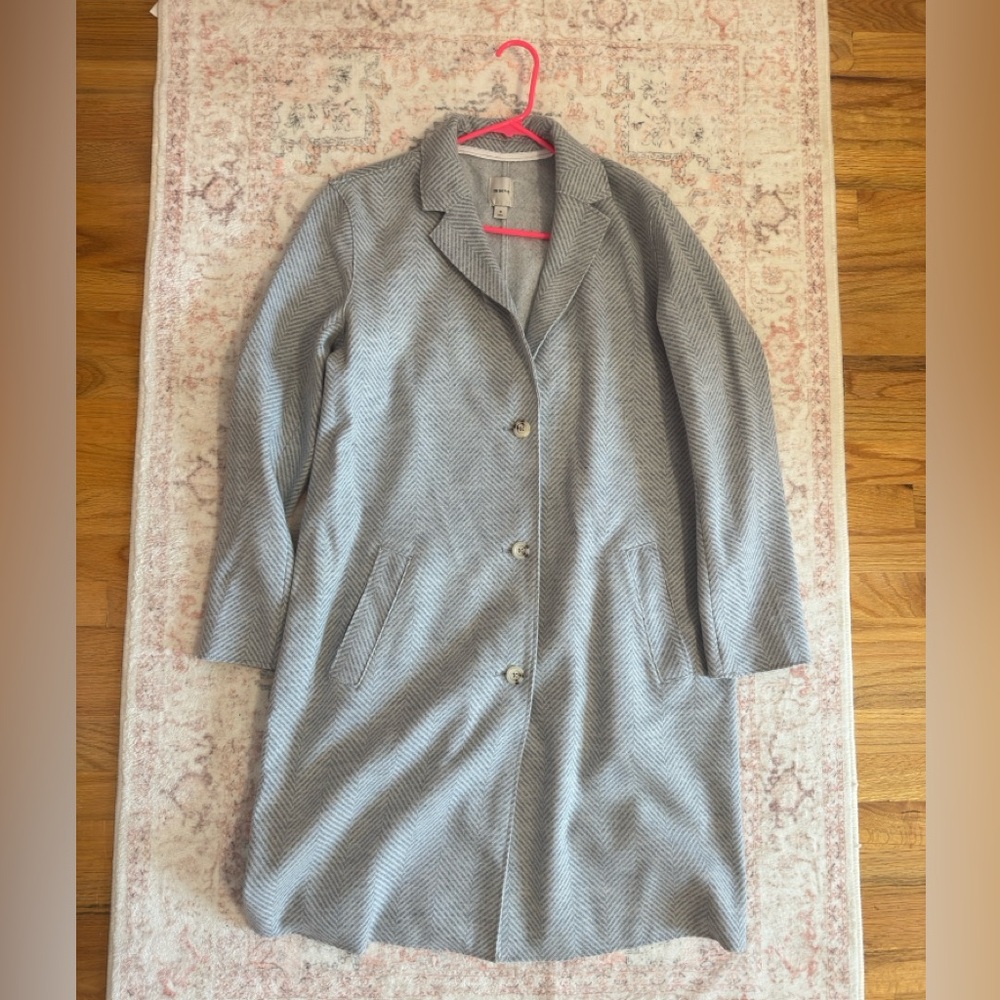 Maeve Herringbone Coat (Women’s M)